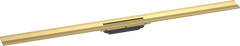 Hansgrohe 56054990 Верхняя часть Hansgrohe RainDrain Flex для канала (пристенная), 1200 мм, Polished Gold Optic 56054990
