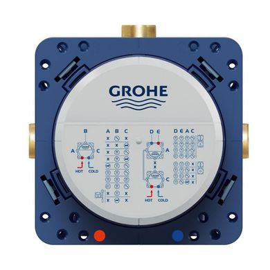Grohe UA26405SC0 Душова система з термостатом Grohe Grohtherm Rainshower Mono 310 Cube (26563000+26589000+27704000+35600000+24154000)