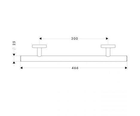 Hansgrohe 40513000 Полотенцедержатель Hansgrohe Logis 40513000