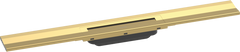 Hansgrohe 56050990 Верхня частина Hansgrohe RainDrain Flex для каналу (пристінна), 700 мм, Polished Gold Optic 56050990