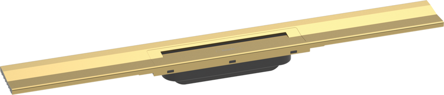 Hansgrohe 56050990 Верхняя часть Hansgrohe RainDrain Flex для канала (пристенная), 700 мм, Polished Gold Optic 56050990