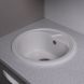 Fancy Marble 104040001 Кухонна мийка Fancy Marble Nevada 104040001, кругла, 450х450х210, білий