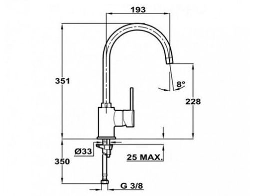 Franke 55995020SB Кухонный смеситель Teka SP 995 55995020SB бежевый