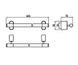 Emco 3060 001 61 Полотенцедержатель Emco Logo 306000161