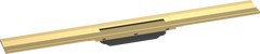Hansgrohe 56051990 Верхняя часть Hansgrohe RainDrain Flex для канала (пристенная), 800 мм, Polished Gold Optic 56051990