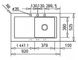 Teka 88391 Кухонна мийка Teka Aura 45B TG 88391 білий