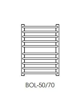 Instal Projekt BOL-50/70MC01 Полотенцесушитель Instal Projekt Bolero BOL-50 / 70MC01