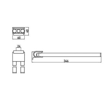 Emco 3550 001 35 Полотенцедержатель Emco System 2 355000135