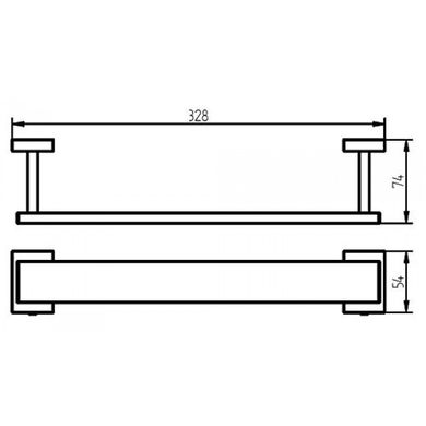 Haceka 403306 Полотенцедержатель Haceka Edge 403 306