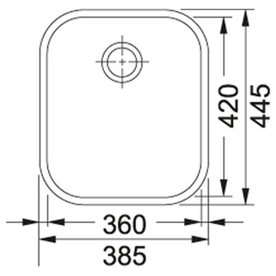 Franke 122.0021.441 Кухонна мийка Franke ZOX 110-36 122.0021.441 полірована