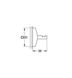 Grohe 40498000 Гачок Grohe Allure Brilliant 40498000