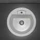 Fancy Marble 108040001 Кухонна мийка Fancy Marble Valensia 108040001, кругла, 450х450 білий