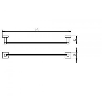 Haceka 403009 Полотенцедержатель Haceka Mezzo 403009