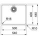 Franke 122.0598.741 Кухонна мийка під стільницю Franke Maris MRX 110-50 (122.0598.741) полірована з нержавіючої сталі