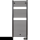 Zehnder PBEBZ-120-050-MQ-SC Полотенцесушитель электрический, Zehnder Aura, 1226 х 500 мм, с программируемым тэном 750 Вт, черный матовый (PBEBZ-120-050-MQ-SC)