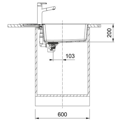 Franke 114.0630.432 Кухонна мийка Franke Centro CNG 611-78 XL (114.0630.432) сахара