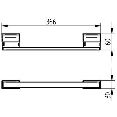 Haceka 406306 Полотенцедержатель Haceka Forte 406306