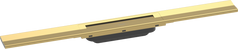 Hansgrohe 56043990 Верхняя часть Hansgrohe RainDrain Flex для канала, 700 мм, Polished Gold Optic 56043990